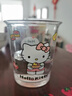 Hello Kitty玻璃杯可愛(ài)卡通凱蒂貓家用高顏值耐高溫水杯kt貓飲料杯 kitty貓+玻璃吸管301-400ml 曬單實(shí)拍圖