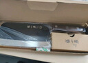 張小泉黑將不銹鋼廚房家用刀具 切菜刀 斬切刀 【京東定制】 曬單實拍圖