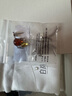 白嵐雙珀耳釘女琥珀925銀耳飾小眾氣質(zhì)感精致大氣七夕情人節禮物送老 深色琥珀耳釘 曬單實(shí)拍圖