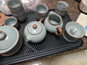 京東京造 茶具整套 功夫茶具套裝帶茶盤茶壺茶杯 天青汝窯西施壺 16件 曬單實拍圖