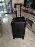 新秀麗（Samsonite）行李箱27英寸拉桿箱可擴(kuò)容時(shí)尚旅行箱包HG0墨黑色托運(yùn)密碼箱 曬單實(shí)拍圖