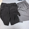 皮爾卡丹（pierre cardin）2025新款冰絲短褲男士速干運(yùn)動休閑夏季健身跑步薄五分褲子 黑色+灰色 3XL （150-165斤） 曬單實(shí)拍圖