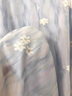 哆韻魅時(shí)尚孕婦夏裝新款韓版T恤拼接雪紡刺繡假兩件修身顯瘦甜美連衣裙 藍色花朵刺繡(優(yōu)質(zhì)版) XL135一145斤 曬單實(shí)拍圖