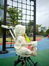湯尼倍兒嬰兒純棉分體套裝女寶寶甜美七分袖家居服嬰幼兒夏季薄款睡衣 米黃色 /玫瑰寶貝 73 cm 曬單實(shí)拍圖