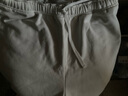 蔻馳（COACH）【七夕禮物】奧萊男士同系色經(jīng)典標志老花短褲純棉休閑舒適 灰白色 L 曬單實拍圖