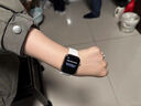 AppleWatch Series10智能手表46毫米玫瑰金色鋁金屬表殼淡桃粉色運(yùn)動型表帶M/L【GPS】京補(bǔ)合約 曬單實(shí)拍圖