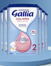 佳麗雅（Gallia） 法國達能原裝進口嬰幼兒牛奶粉寶寶進口奶粉 2段（6-12月）母乳型 830克*6 曬單實拍圖