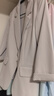 婭麗達（YERAD）高級感通勤氣質(zhì)春夏薄款西裝外套女2024新款休閑短款小西服 米色(I0) M 曬單實(shí)拍圖