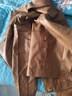 啄木鳥(niǎo)（TUCANO）25新款洋氣春秋短款皮衣女裝翻領(lǐng)女士休閑外套時(shí)尚皮夾克機車(chē)百搭 棕色紐扣 273款 2XL 115-130斤 曬單實(shí)拍圖
