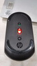 惠普（HP）無(wú)線(xiàn)鼠標輕音便攜臺式電腦辦公筆記本通用家用鼠標無(wú)線(xiàn)舒適手感莫蘭迪配色 1600DPI可調續航6個(gè)月 【雙模充電版】黑色+鎖邊鼠標墊 曬單實(shí)拍圖