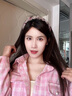 卡瑪倫（KAMALUN）發(fā)箍輕奢女款2025新款洗臉專用頭箍發(fā)卡發(fā)飾頭飾七夕情人節(jié)禮物 櫻粉花季 曬單實拍圖