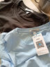 真維斯（Jeanswest）純棉短袖T恤衫女生寬松簡(jiǎn)約百搭短袖上衣女款夏季2025爆款體恤 曬單實(shí)拍圖