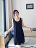 簡(jiǎn)云莫代爾小背心女中長(cháng)款吊帶裙薄款內搭打底裙無(wú)袖上衣長(cháng)裙夏季睡裙 曬單實(shí)拍圖