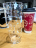 BABLOV高硼硅玻璃杯女生高顏值大容量吸管水杯耐高溫茶水杯子禮物 曬單實(shí)拍圖
