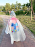 甜甜仔兒童雨衣男女童小孩全身防水大書包位上學(xué)專用中小學(xué)生斗篷雨披 曬單實(shí)拍圖