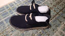 其樂（Clarks）男鞋潮款真皮高斯基系列一腳蹬休閑小皮鞋新品 藍(lán)色 41.5 曬單實拍圖