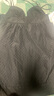 DZZIT地素時(shí)尚春夏甜酷少女菱格設(shè)計(jì)吊帶連衣裙3H2O2171A 黑色 M 曬單實(shí)拍圖