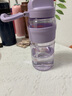 哈爾斯塑料杯Tritan水杯男女便攜運(yùn)動(dòng)水杯大容量泡茶水杯防漏學(xué)生杯 葡藤紫660mL 曬單實(shí)拍圖