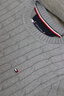 TOMMY HILFIGER25新款秋冬男裝純棉休閑絞花鑲邊袖口圓領(lǐng)內(nèi)搭針織衫78J7706 灰色P7D M （推薦：135-150斤） 曬單實(shí)拍圖