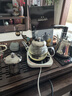 明尊（LIGHTKING）泡茶壺 耐熱玻璃茶具 不銹鋼內膽過(guò)濾花茶壺茶藝壺沖茶泡茶器 L-06（600ml） 曬單實(shí)拍圖