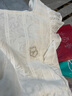 茵曼（INMAN）童裝女童公主裙花朵刺繡連衣裙2025夏季兒童中大童透氣裙子 白色 140 cm 曬單實(shí)拍圖