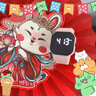 迪士倫兒童手表女款初中小學(xué)生可愛女孩高顏值只看時間夜光運動電子表男 006-桃桃粉（手鏈+仙女盒+電池） 40mm 曬單實拍圖
