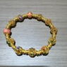 中國黃金（CHINA GOLD）足金999無氰琺瑯十二花神黃金手串送女友老婆生日七夕情人節(jié)禮物 凈金重約 5.3g 曬單實(shí)拍圖