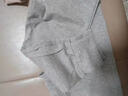 邦多拉男孩純棉秋褲初中學(xué)生全棉保暖褲不加絨12-16歲中大童棉毛褲睡褲 純棉兩條【淺藍+淺灰】 M /165【75-90斤】 曬單實(shí)拍圖
