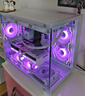 航嘉（Huntkey）S960暴風(fēng)雪X白色全景版海景房機(jī)箱（雙面鋼化玻璃/左右分區(qū)/360水冷/9風(fēng)扇位/MATX主板） 曬單實(shí)拍圖