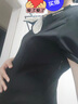 獨束大碼女裝2025夏新款波點飄帶連衣裙微胖收腰赫本風(fēng)氣質(zhì)小黑裙 烏梅黑-短款 XL （尺碼：3） 曬單實拍圖
