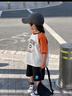 左西童裝男童短褲夏季涼感速干兒童運(yùn)動中褲2025新款男孩夏裝褲子 黑色 【吸濕速干】 140 碼 建議身高140cm左右 曬單實拍圖