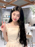馨瑞緣（XINRUIYUAN）生日禮服女成人禮端莊平時(shí)可穿香檳色伴娘服畢業(yè)2025新款夏季 香檳中長(cháng)D款 L 均碼 曬單實(shí)拍圖