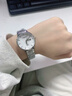 浪Longines手表琴女真鉆名牌全自動(dòng)機械表十大品牌防水鏤空情侶表 L789本色白面女 送表帶+手鏈 曬單實(shí)拍圖