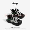 JEEP吉普品牌童鞋兒童運(yùn)動(dòng)鞋春秋男童登山戶外鞋子 黑/灰綠30 曬單實(shí)拍圖