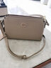 稻草人包包女包新款時(shí)尚頭層牛皮單肩包簡(jiǎn)約斜挎生日禮物送女友 風(fēng)衣灰 曬單實(shí)拍圖
