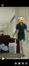 拉夏貝爾（La Chapelle）短袖連衣裙女裝2025年夏季新款時尚中長款法式小個子夏天裙子雪紡 新墨綠色 S 曬單實拍圖