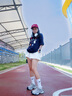 CAMILA KSENIA官網(wǎng)小c&k老爹鞋女2025新款夏季休閑百搭厚底港風(fēng)增高網(wǎng)面運動鞋 灰藍色 36 曬單實拍圖