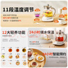 九陽(yáng)（Joyoung）養生壺迷你玻璃花茶壺煮茶器 12大功能11檔溫度 0膠水恒溫電熱燒水壺1.5L 1506BQ 曬單實(shí)拍圖