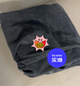 Homlean高街微喇牛仔褲男春夏美式vibe修身直筒長(zhǎng)褲子YX03黑色3XL 曬單實(shí)拍圖