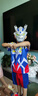賽羅奧特曼衣服夏裝男童短袖套裝新款速干運動(dòng)兒童cos演出過(guò)家家 【賽羅】短袖套裝+面具 120碼（身高建議：110-120cm） 曬單實(shí)拍圖