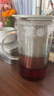 北鼎（Buydeem）玻璃泡茶壺 辦公家用大容量沖茶壺 耐高溫茶水分離泡茶壺 800ml 曬單實(shí)拍圖