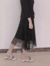 百麗踏包頭半拖鞋女夏外穿2025年新款蝴蝶結(jié)懶人鞋穆勒鞋粗跟網(wǎng)紅涼拖鞋 米白色 37 曬單實(shí)拍圖