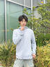 名創(chuàng)優(yōu)品（MINISO）防曬衣男款夏季冰絲涼感戶外釣魚服upf200+高倍防曬服 冰霧藍(lán) XL 曬單實(shí)拍圖