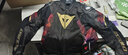 DAINESE/丹尼斯VIGORIA AIR TEX亞洲版騎行服男摩托車(chē)透氣賽車(chē)服 442/黑-藍-橙 L 曬單實(shí)拍圖