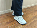 雅格獅丹（Aquascutum）輕奢男鞋2025秋季新款透氣休閑運動(dòng)鞋防滑真皮小白鞋 白色 40 曬單實(shí)拍圖