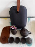 絢學(xué)紫砂壺茶具泡茶器全套旅行茶具套裝簡易戶外茶具便攜喝茶泡茶套裝 紫砂一壺四杯旅行套裝 曬單實(shí)拍圖