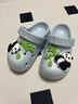 樸西兒童新款洞洞鞋戶(hù)外穿沙灘鞋兩穿運動(dòng)成人柔軟防滑居家涼拖鞋 凈水藍 30 【200mm】 曬單實(shí)拍圖