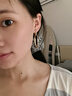 Jay無(wú)痛蚊香盤耳夾無(wú)耳洞女夸張大耳圈耳環(huán)送閨蜜送女友生日禮物 曬單實(shí)拍圖
