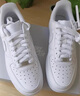 耐克NIKE板鞋女空軍一號AF1 AIR FORCE 1運動鞋DD8959-100白37.5 曬單實拍圖