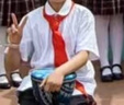 羅蒙女童短袖蕾絲邊白色襯衫校園服飾學(xué)生演出服兒童半袖襯衣 白色160 曬單實(shí)拍圖